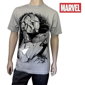 Marvel Comics Iron Man 2 Graphic Tee t-shirt Top Shirt Short Sleeve 100% Cotton